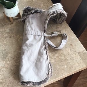 Restoration Hardware Luxe Pet Coat Reversible
